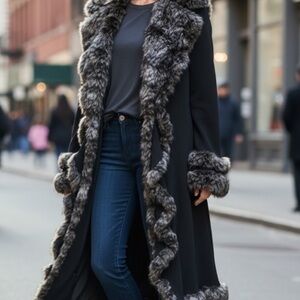 Joseph Ribkoff Black and White Cardigan 6599